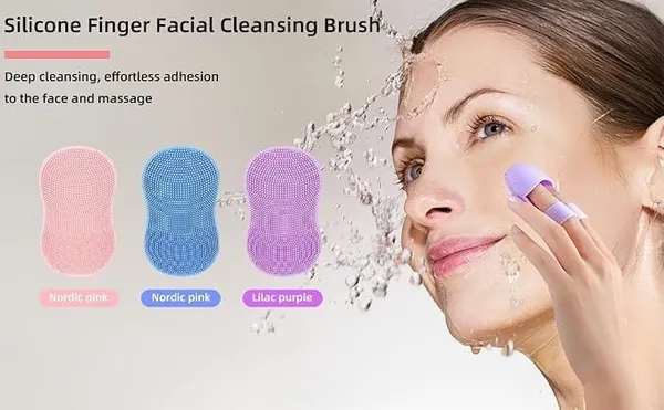 Silicone_Face_Cleansing_Brush_Pad_With_Finger_Grip_Blue_Soft_Facial_Cleansing_Scrubber_For_Deep_Cleaning_Exfoliating_Makeup_Removal_Skin_Care_Reusable_Face_Wash_Brush_For_Men_Women