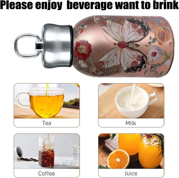 Butterfly_Mini_Water_Bottle_300ml_Small_Portable_Stainless_Steel_Vacuum_Insulated_Tumbler_Cup_For_Boys_Girls_School_Office_Double_Wall_Leakproof_Hot_Cold_Thermal_Flask