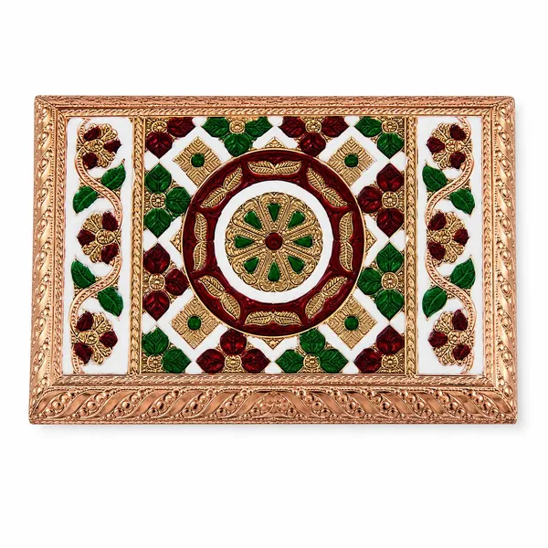 Multicolour_Meenakari_Work_Decorative_Dry_Fruit_Box_with_Brass_Legs