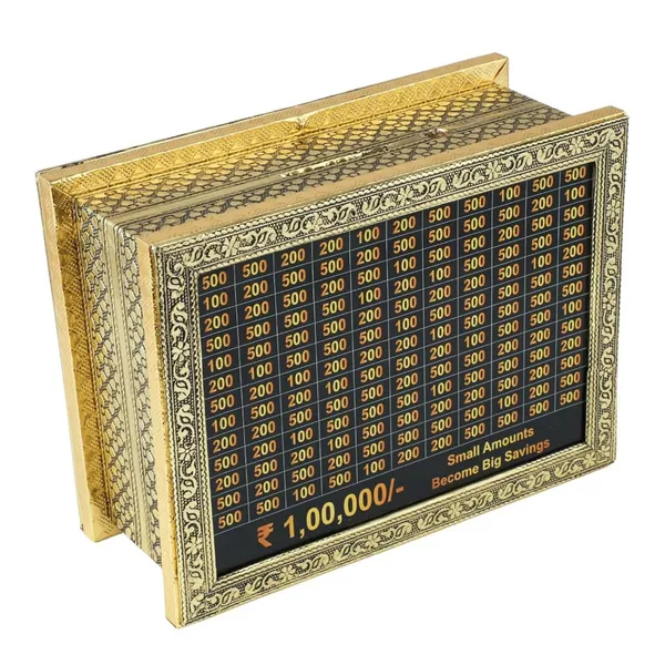 Golden_Metallic_Savings_Bank_Box_with_Rupee_Denominations
