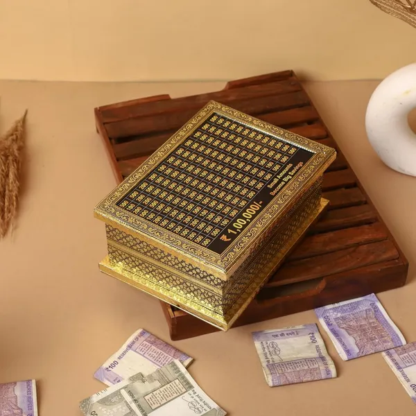 Golden_Metallic_Savings_Bank_Box_with_Rupee_Denominations