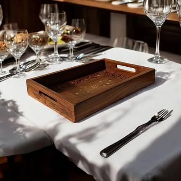 PREMIUM_HANDCRAFTED_SHEESHAM_WOOD_SERVING_TRAY_WITH_FLORAL_CARVINGS_12*8_INCH