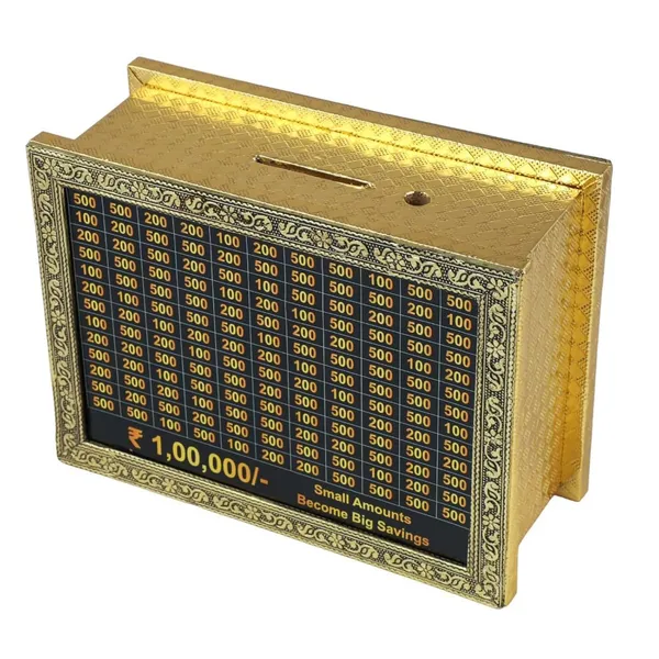 Golden_Metallic_Savings_Bank_Box_with_Rupee_Denominations