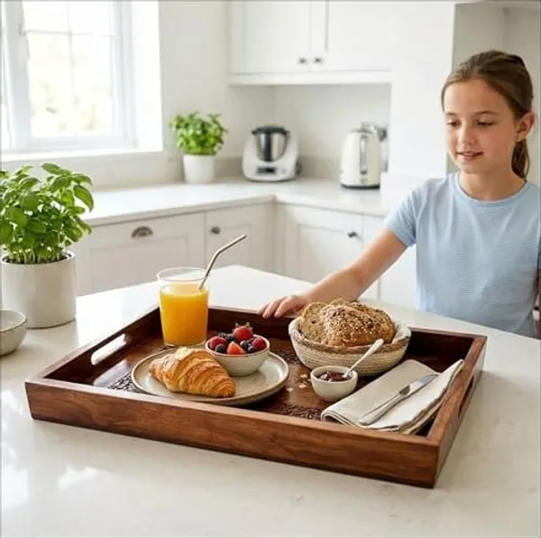 PREMIUM_HANDCRAFTED_SHEESHAM_WOOD_SERVING_TRAY_WITH_FLORAL_CARVINGS_15*10_INCH