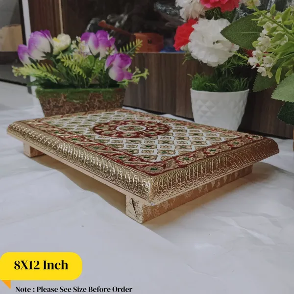 Embroidered_Floral_Motif_Table_Placemat_8x12_Inch
