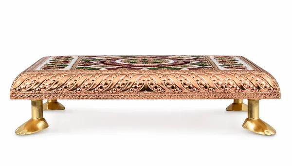 Multicolour_Meenakari_Work_Decorative_Dry_Fruit_Box_with_Brass_Legs