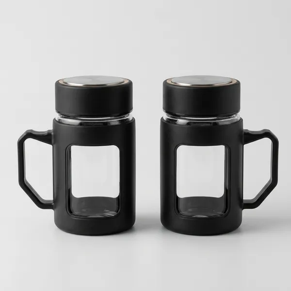 Glass_Travel_And_Storage_Mug_500_Ml_1_Piece_With_Plastic_Lid_And_Plastic_Protected_Body_Office_Mug_Travel_Cup_Storage_Dry_Food_Coffee_Tea_Sugar_Cookie_Snack_Random_Color_Pack_Of_2
