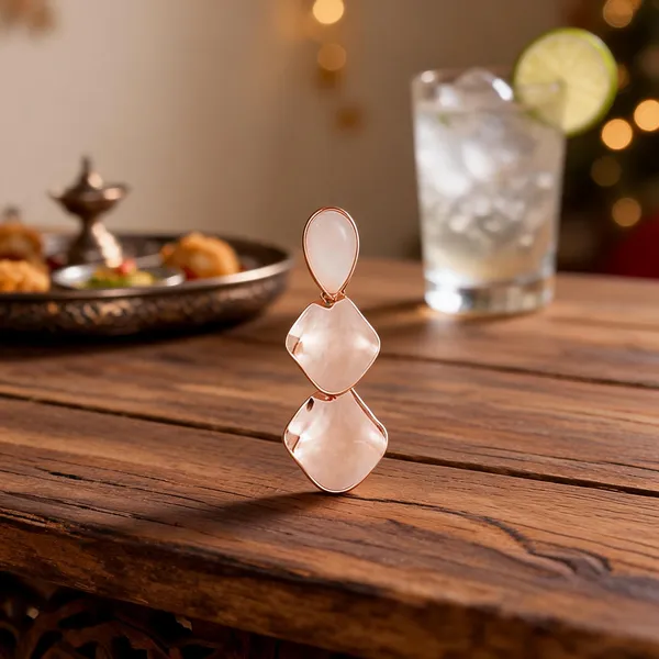 Rose_Gold_Pearl_White_Enamel_Geometric_Drop_Earrings_For_Women