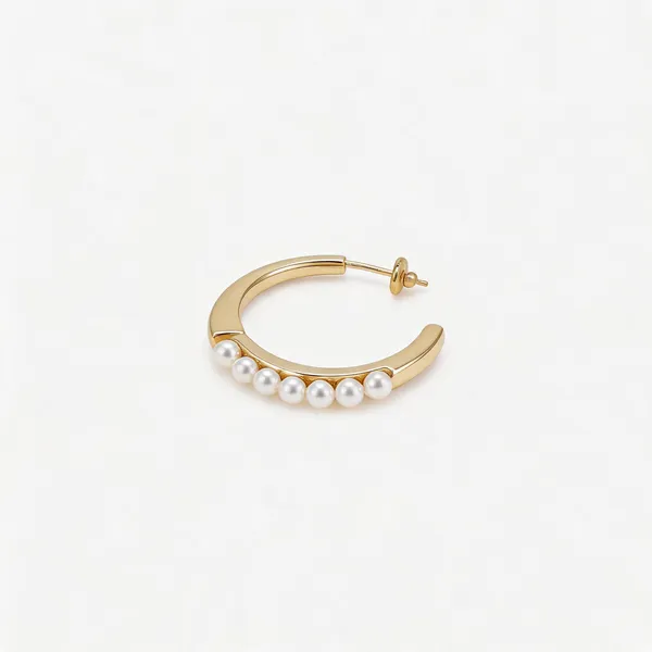 Gold_Stainless_Steel_Pearl_Curved_Ear_Cuff_Earrings_For_Women