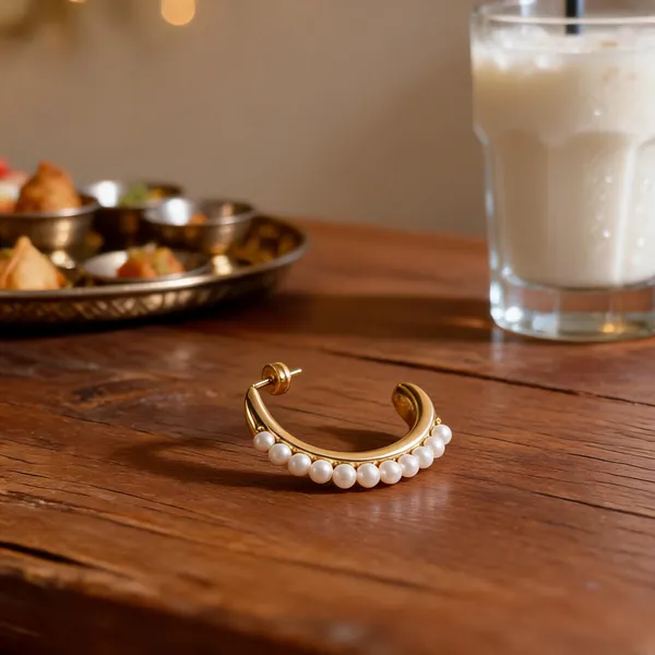 Gold_Stainless_Steel_Pearl_Curved_Ear_Cuff_Earrings_For_Women