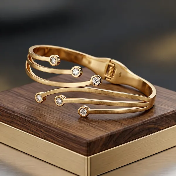 Gold_Plated_Multi_Layer_Crystal_Studded_Bangle_For_Women