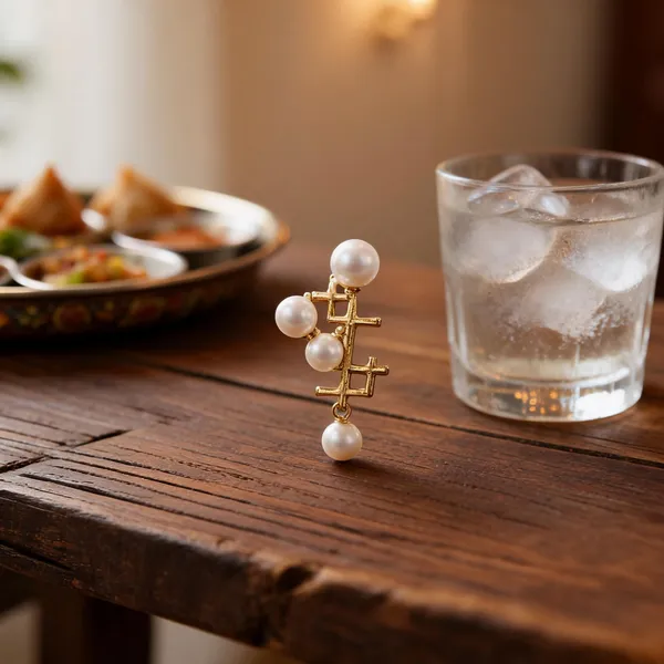Gold_Pearl_Cross_Dangle_Drop_Earrings_For_Women
