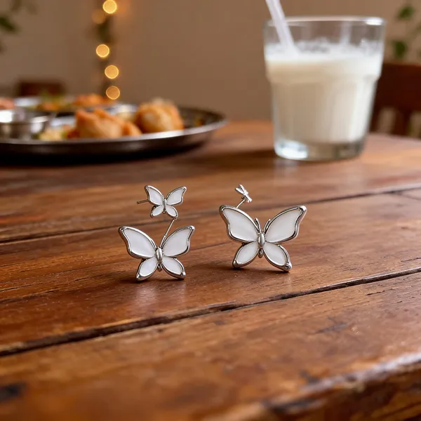 White_Enamel_Gold_Stainless_Steel_Butterfly_Stud_Earrings_For_Women