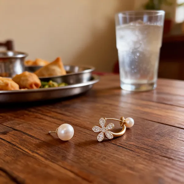 Gold_Pearl_Floral_Dual_Stud_Earrings_For_Women