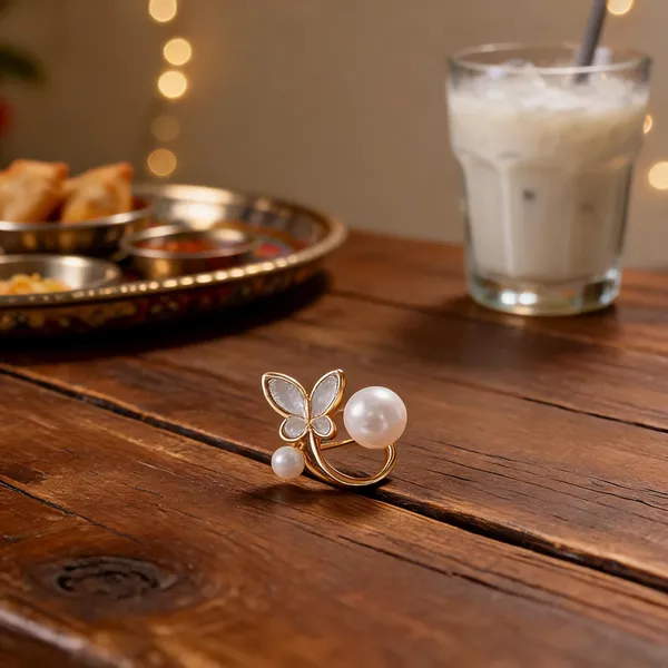 Gold_Butterfly_Pearl_Stud_Earrings_For_Women