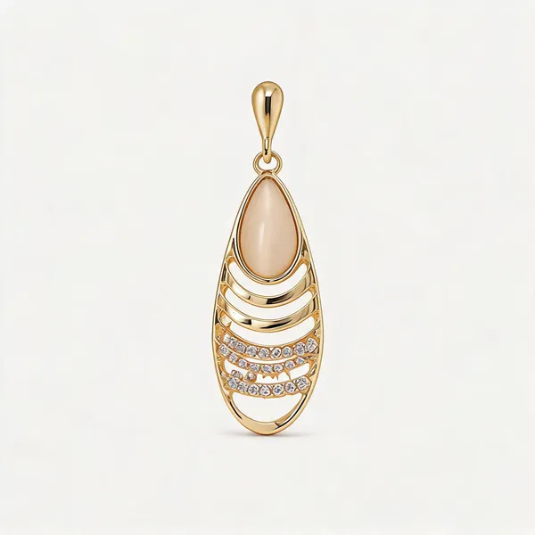Gold_Crystal_Teardrop_Dangle_Earrings_For_Women