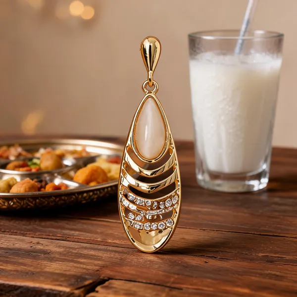 Gold_Crystal_Teardrop_Dangle_Earrings_For_Women