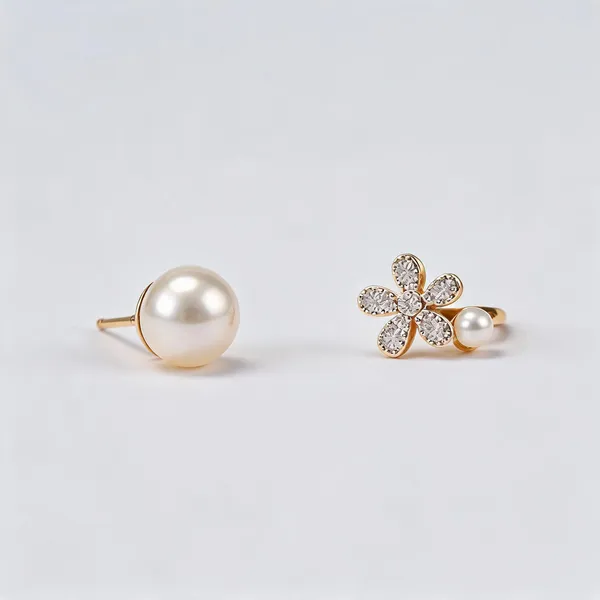 Pearl_Crystal_Floral_Stud_Earrings_For_Women