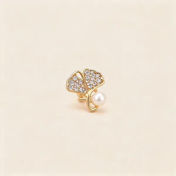 Gold_Stainless_Steel_Pearl_Crystal_Floral_Stud_Earrings_For_Women