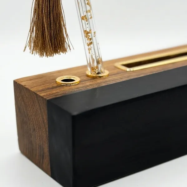 MKL_Resin_Arts__Modern_Teak_Wood_&_Black_Resin_Desk_Organizer_-_7_Inch