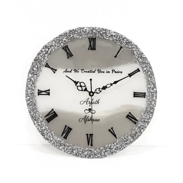 Mkl_Resin_Arts_Luxury_Couple_Name_Resin_Clock
