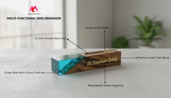 MKL_Resin_Arts_Teak_Wood_&_Ocean_Blue_Resin_Desk_Organizer_with_Phone_Holder