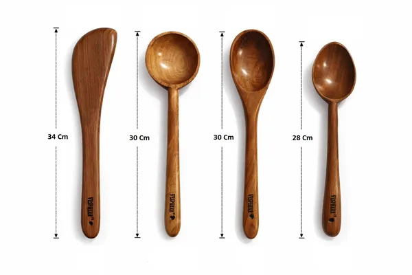 Pack_Of_4_Neem_Wood_Turner,_Ladle,_Serving_And_Cooking_Spoon