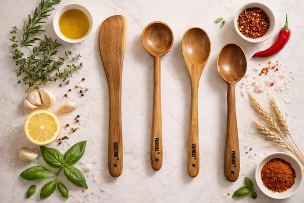 Pack_Of_5_Neem_Wood_Turner,_Ladle,_Serving,_Cooking_And_Rice_Serving_Spoon