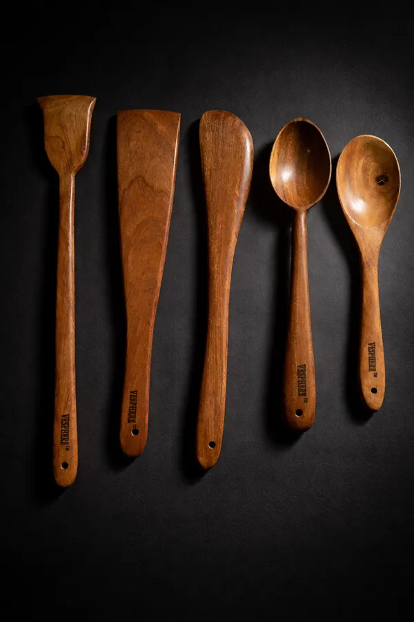 Pack_Of_5_Neem_Wood_Flat_Spatula,_Wide_Spatula,_Turner,_Cooking_And_Rice_Serving_Spoon