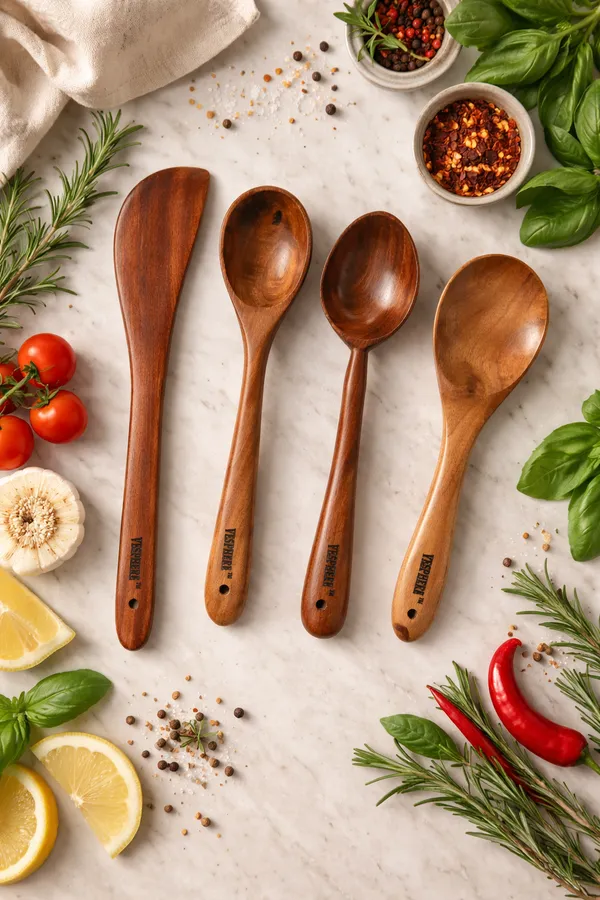Pack_Of_4_Neem_Wood_Turner,_Serving,_Cooking_And_Rice_Serving_Spoon