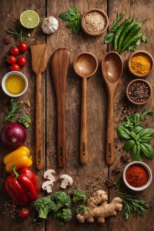 Pack_Of_4_Neem_Wood_Flat_Spatula,_Turner,_Ladle_And_Serving_Spoon