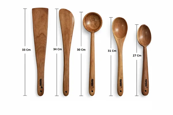 Pack_Of_5_Neem_Wood_Wide_Spatula,_Turner,_Ladle,_Serving_And_Cooking_Spoon