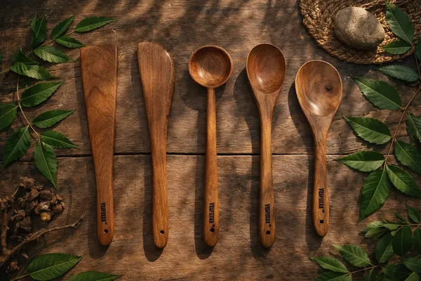 Pack_Of_5_Neem_Wood_Wide_Spatula,_Turner,_Ladle,_Serving_And_Rice_Serving_Spoon