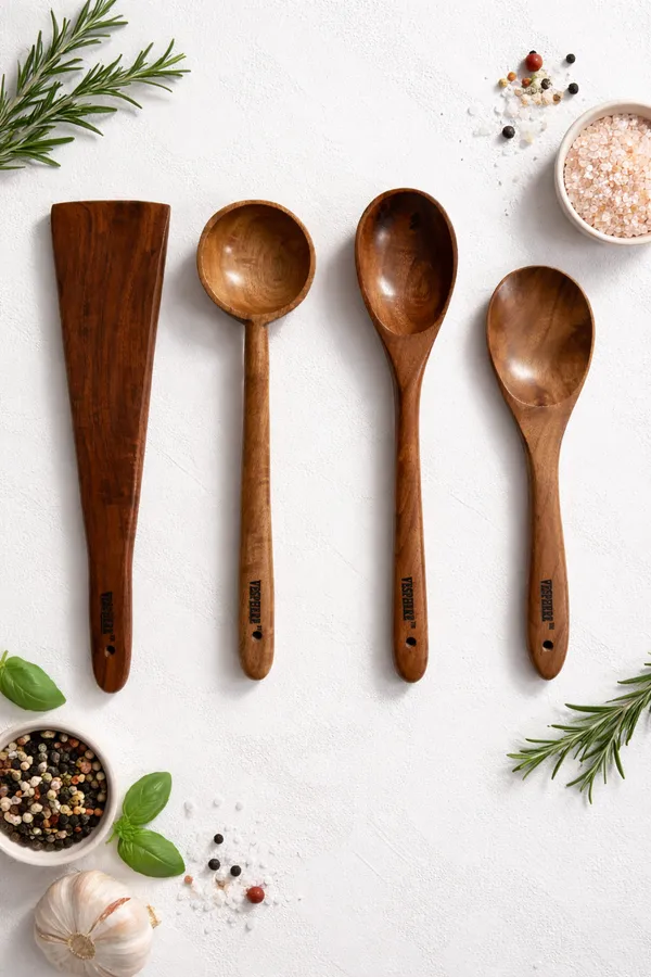 Pack_Of_4_Neem_Wood_Wide_Spatula,_Ladle,_Serving_And_Rice_Serving_Spoon