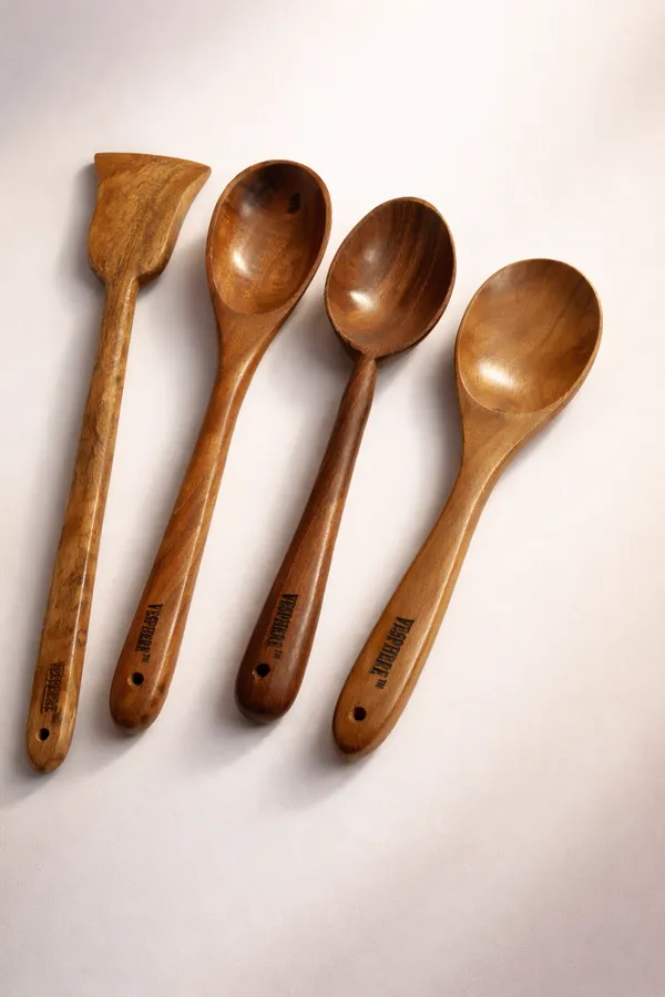 Pack_Of_4_Neem_Wood_Flat_Spatula,_Serving,_Cooking_And_Rice_Serving_Spoon