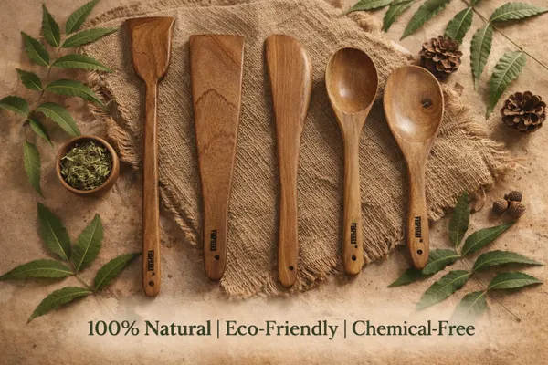 Pack_Of_5_Neem_Wood_Flat_Spatula,_Wide_Spatula,_Turner,_Serving_And_Rice_Serving_Spoon