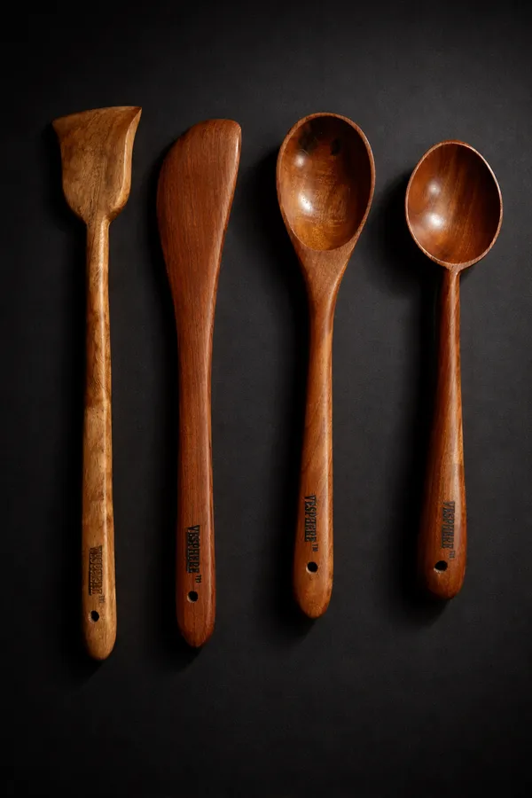 Pack_Of_4_Neem_Wood_Flat_Spatula,_Turner,_Serving_And_Cooking_Spoon