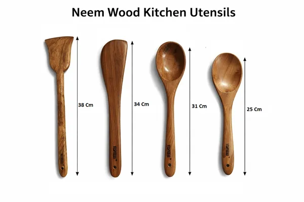 Pack_Of_4_Neem_Wood_Flat_Spatula,_Turner,_Serving_And_Rice_Serving_Spoon