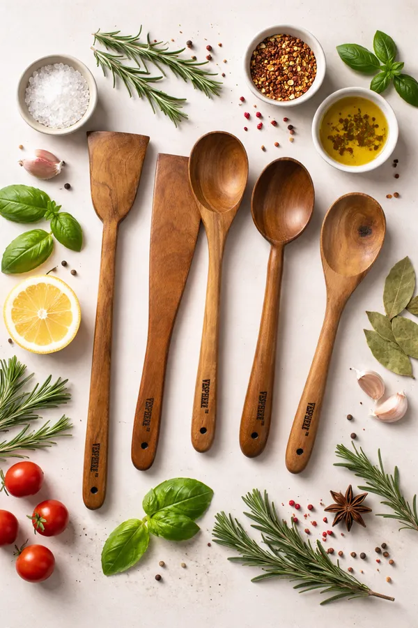 Pack_Of_5_Neem_Wood_Flat_Spatula,_Wide_Spatula,_Serving,_Cooking_And_Rice_Serving_Spoon