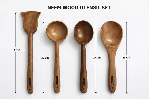 Pack_Of_4_Neem_Wood_Flat_Spatula,_Ladle,_Cooking_And_Rice_Serving_Spoon
