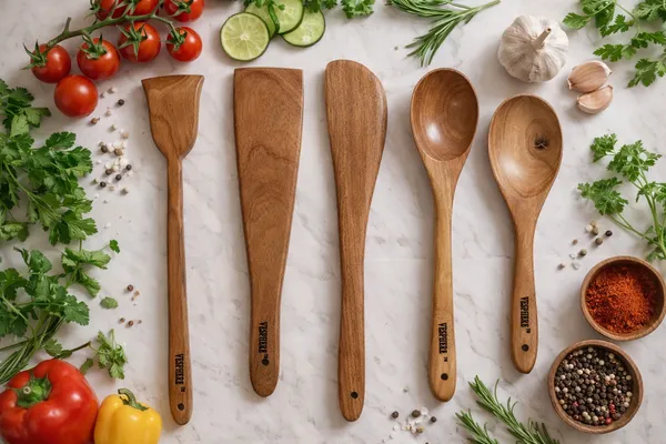 Pack_Of_5_Neem_Wood_Flat_Spatula,_Wide_Spatula,_Turner,_Serving_And_Rice_Serving_Spoon