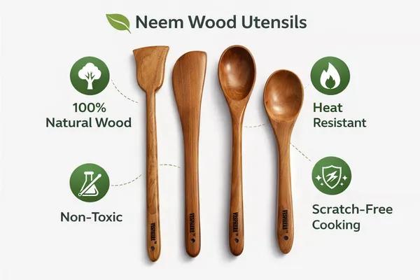 Pack_Of_4_Neem_Wood_Flat_Spatula,_Turner,_Serving_And_Rice_Serving_Spoon