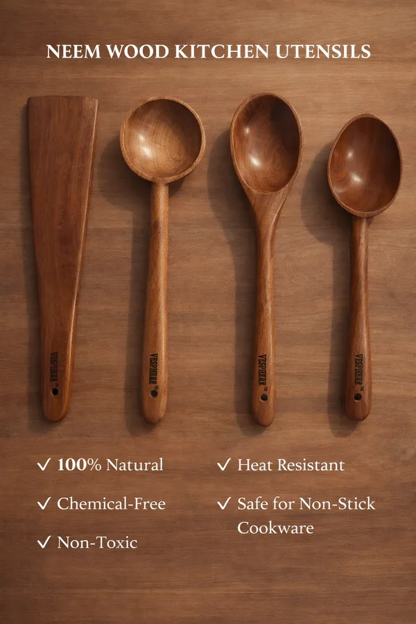 Pack_Of_4_Neem_Wood_Wide_Spatula,_Ladle,_Serving_And_Cooking_Spoon