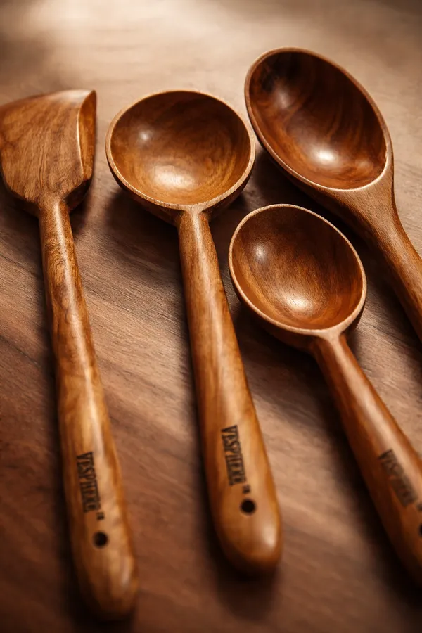 Pack_Of_4_Neem_Wood_Flat_Spatula,_Ladle,_Serving_And_Cooking_Spoon