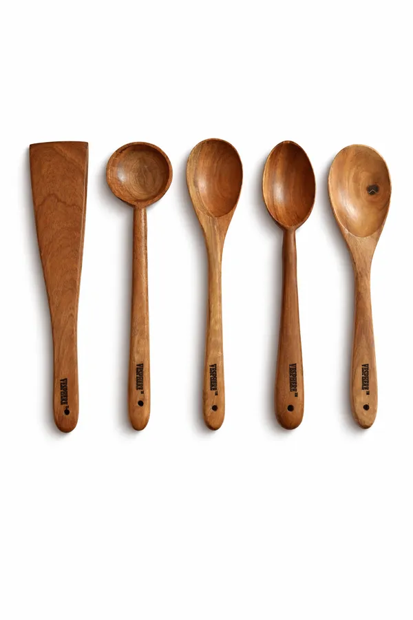Pack_Of_5_Neem_Wood_Wide_Spatula,_Ladle,_Serving,_Cooking_And_Rice_Serving_Spoon