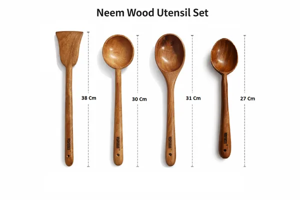 Pack_Of_4_Neem_Wood_Flat_Spatula,_Ladle,_Serving_And_Cooking_Spoon