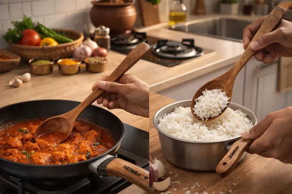 Pack_Of_5_Neem_Wood_Turner,_Ladle,_Serving,_Cooking_And_Rice_Serving_Spoon