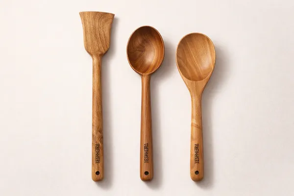 VESPHERE_Premium_Neem_Wood_Flat_Spatula,_Cooking_Rice_Serving_Spoon_Set
