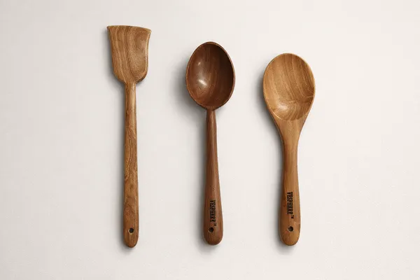 VESPHERE_Premium_Neem_Wood_Flat_Spatula,_Cooking_Rice_Serving_Spoon_Set
