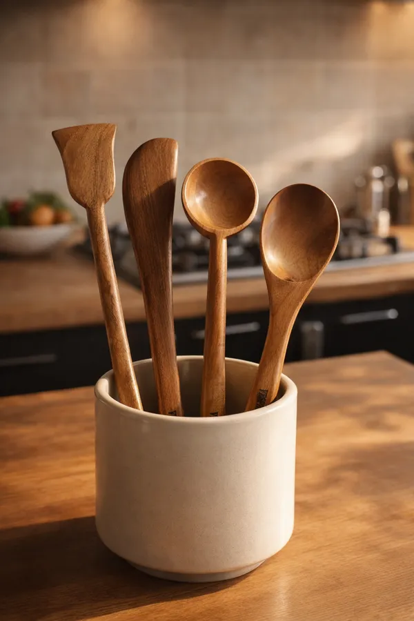 Pack_Of_4_Neem_Wood_Flat_Spatula,_Turner,_Ladle_And_Rice_Serving_Spoon